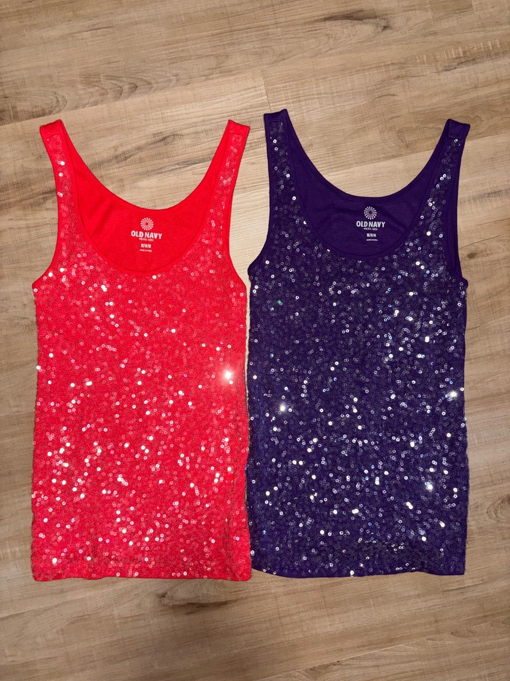 Old Navy Sequin Tank Top BUNDLE